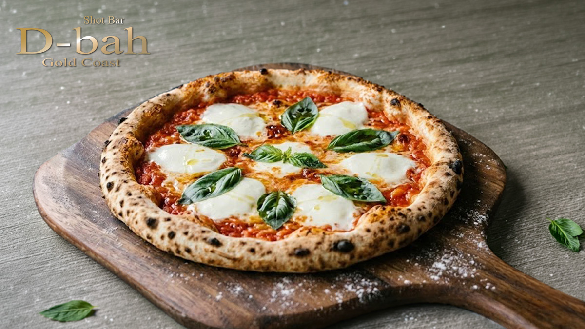 湘南・平塚のバー「D-bah　ディーバー　湘南平塚バー本店」おすすめピザ　深夜営業　美味しいピザ